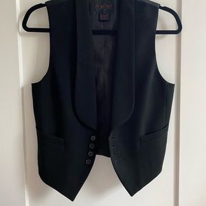 Ralph Lauren Black Suit Vest, size S